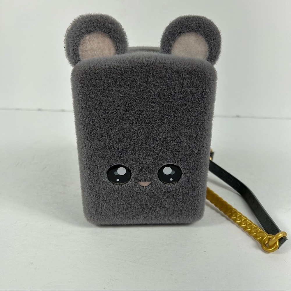 Na! Na! Na! Surprise Mini Backpack - Marisa Mouse Grey Fuzzy Case